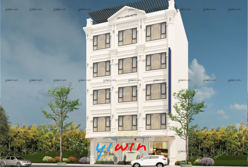Mẫu thiết kế khách sạn 2 sao tân cổ điển 