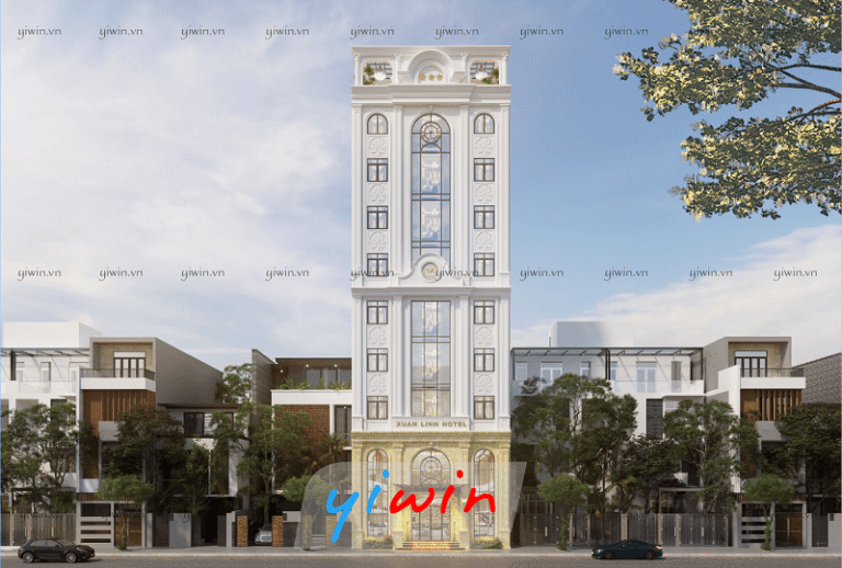 Thiết Kế Khách Sạn 3 Sao XUAN LINH HOTEL