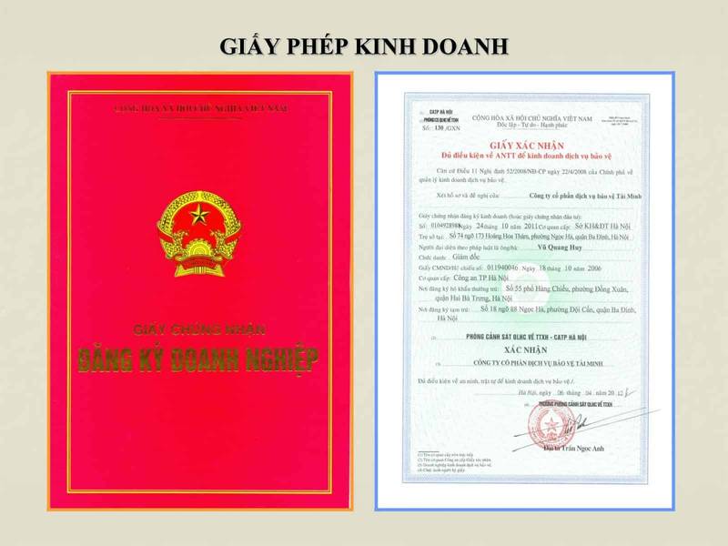 Hồ sơ đăng ký kinh doanh khách sạn