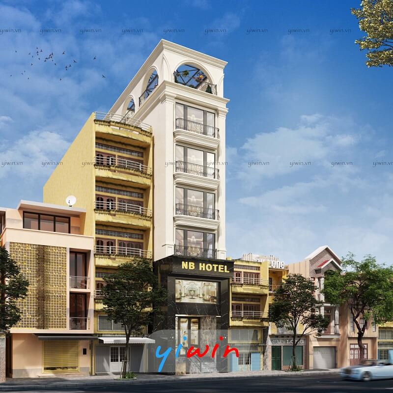 Kinh nghiệm tối ưu chi phí khi xây dựng khách sạn 6 tầng
