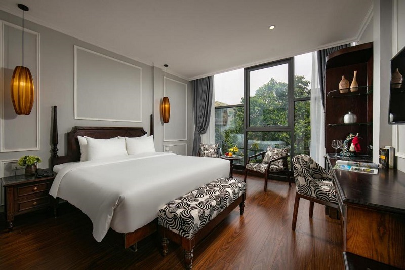 Nội thất khách sạn 10 tầng mang hơi hướng cổ điển, ấm cúng