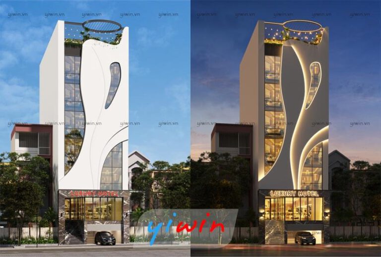 Thiết kế khách sạn 2 sao Luxury Hotel tại Vũng Tàu