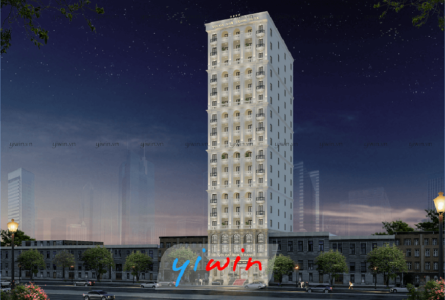 Thiết kế khách sạn tân cổ điển 4 sao cuốn hút