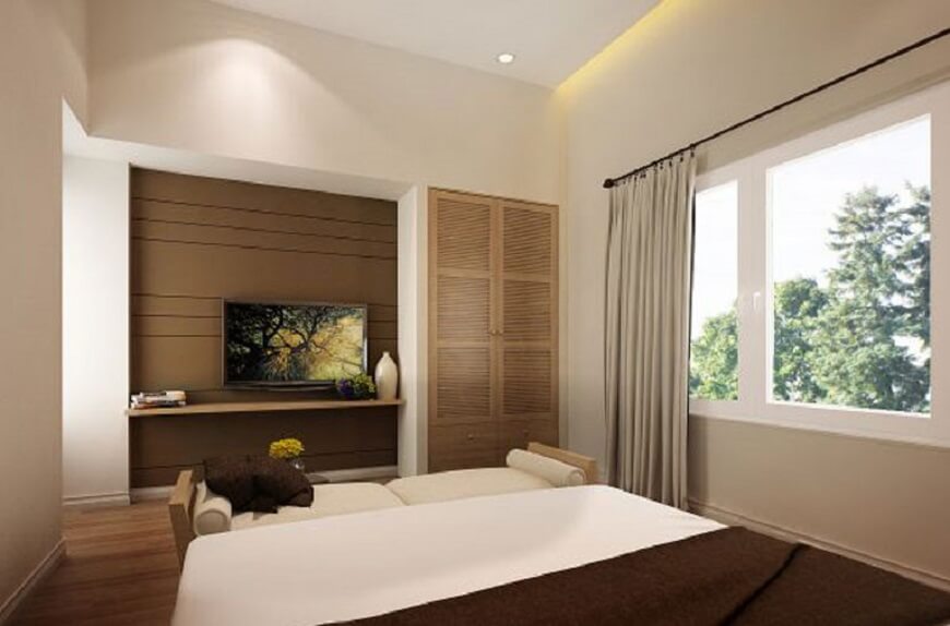 Thiết kế nội thất tập trung vào không gian thoáng mát và tiện nghi nhất