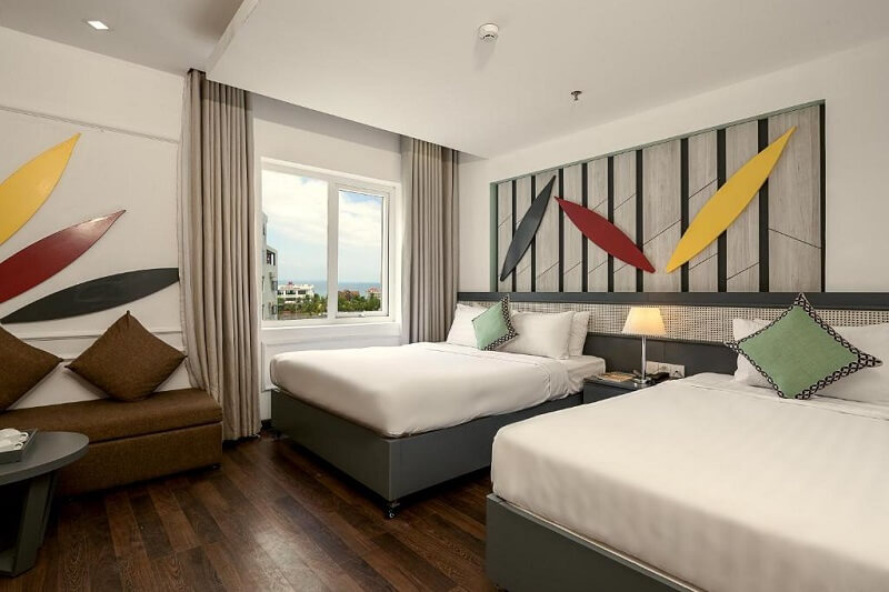 Thiết kế phòng nghỉ phong cách tối giản, hiện đại