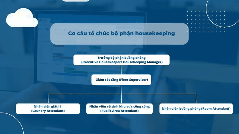 Các vị trí trong bộ phận housekeeping