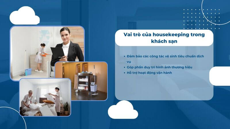 Vai trò của housekeeping trong khách sạn