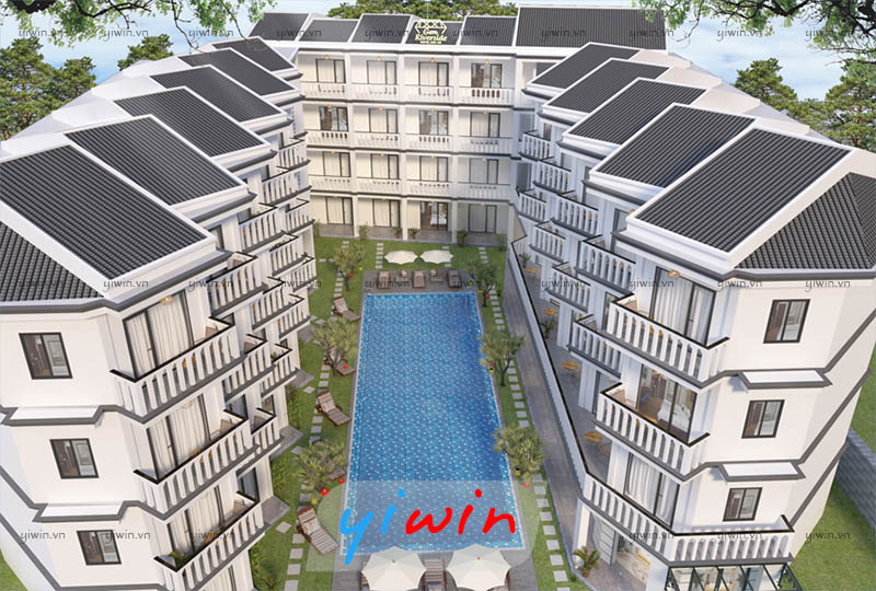 Ví dụ minh họa chi phí xây dựng khách sạn 3 sao tại Hà Tĩnh