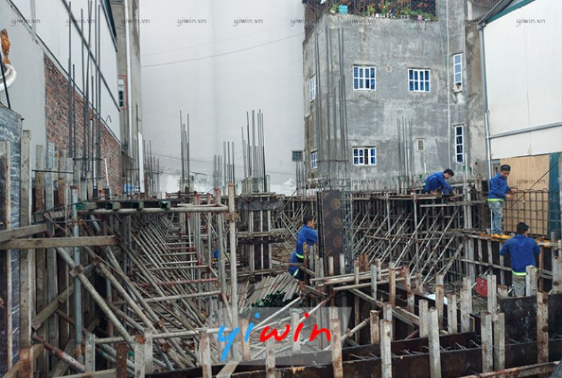 Giai đoạn thi công phần thô