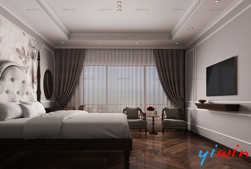 Phòng nghỉ phải rộng rãi, đầy đủ tiện nghi cao cấp