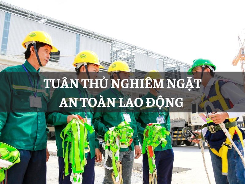 Tuân thủ nghiêm ngặt an toàn lao động