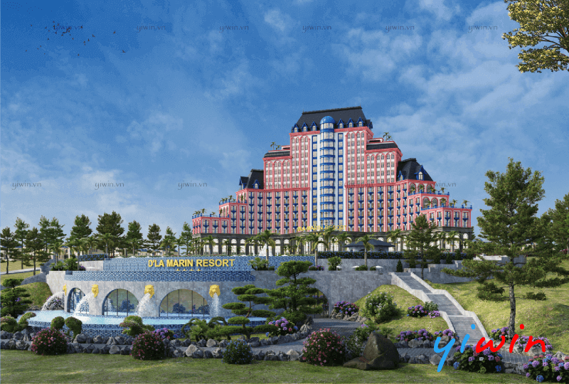 Kiến trúc khách sạn resort mang đậm phong cách Tân cổ điển