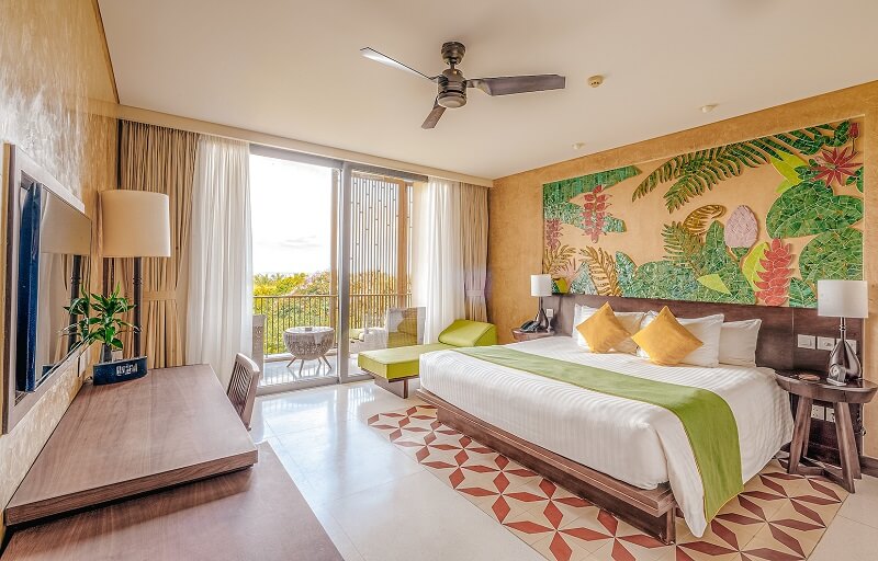 Phòng nghỉ tầm nhìn ra rừng cây tuyệt đẹp, cực thư giãn