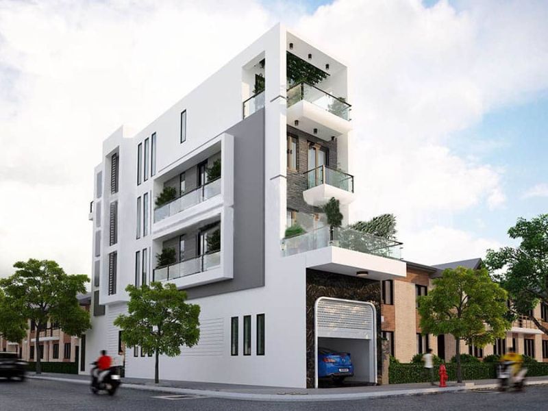 Quy mô và kiến trúc tổng thể khách sạn mini 2 sao