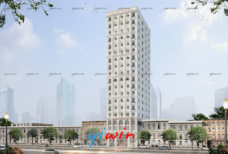 Volga Hotel mang phong cách tân cổ điển châu Âu